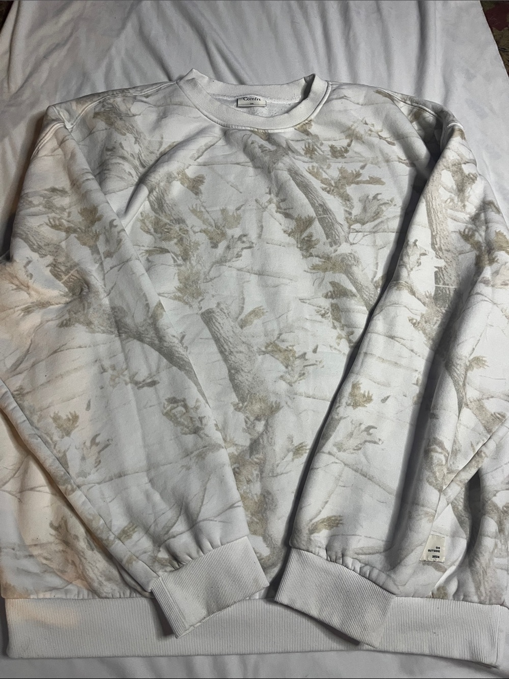 Comfrt Camo Crewneck Sweatshirt
